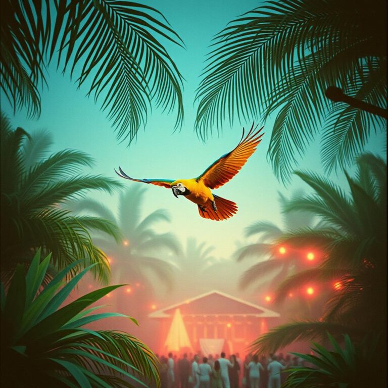 Ela dança sobre o mundo